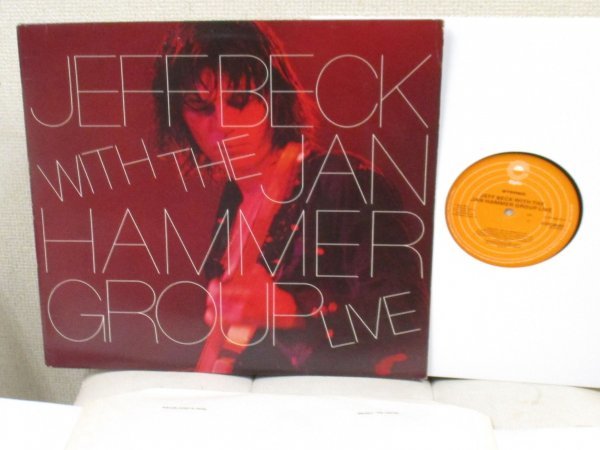 ☆彡 MINT- 英國盤 Jeff Beck With The Jan Hammer Group Live [ UK ORIG '77 Epic EPC 86025 ] MAT 1/1_画像1