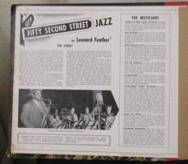 !!! Jazz 78rpm X 4 Dizzy Gillespie And His Orchestra / Coleman Hawkins' 52nd Street All Stars New 52nd Street[ US'47 RCA HJ-9 ]_画像4
