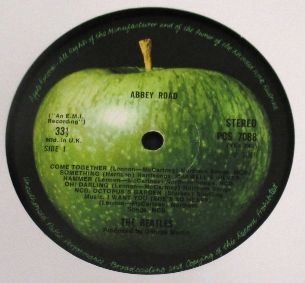 ☆彡 英國盤 The Beatles Abbey Road [ UK '69 Apple Records PCS 7088 ] NICE SOUNDS!_画像6