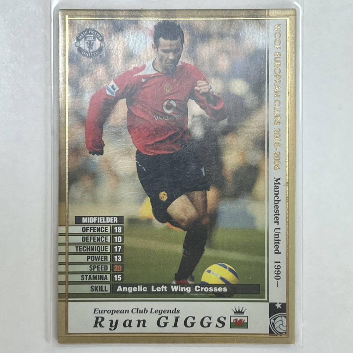 ♪♪WCCF 05-06 LE ライアン・ギグス P表記有 Ryan Giggs Manchester United 2005-2006♪三点落札で普通郵便送料無料♪_画像1