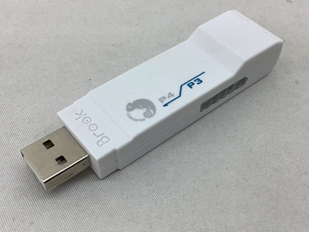 Brook P3 to P4 Controller Adapter/ゲームコントローラー コンバーター ZPPN001 未使用品 ACB_画像2