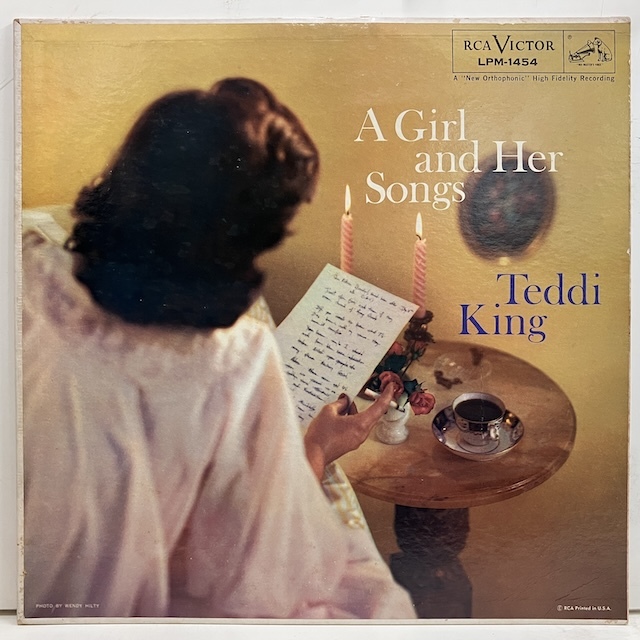 ■即決 VOCAL Teddi King / A Girl and Her Songs lpm1454 jv6082 米オリジナル、Dg Mono テディ・キング_画像1