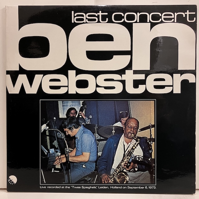 ■即決 JAZZ Ben Webster / Last Concert 5c178.24.964/5 ej4438 蘭オリジナル、2Lp見開きコーティング・カバー ベン・ウェブスター_画像1
