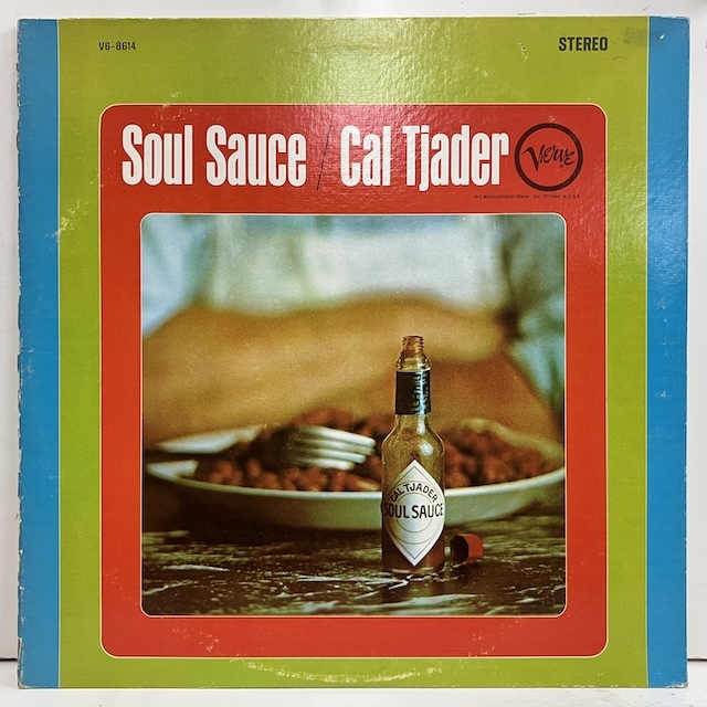 ■即決 FUSION Cal Tjader / Soul Sauce V68614 jf33276 米オリジナル、ミゾナシMgm Stereo Vangelder刻印 カル・ジェイダー_画像1