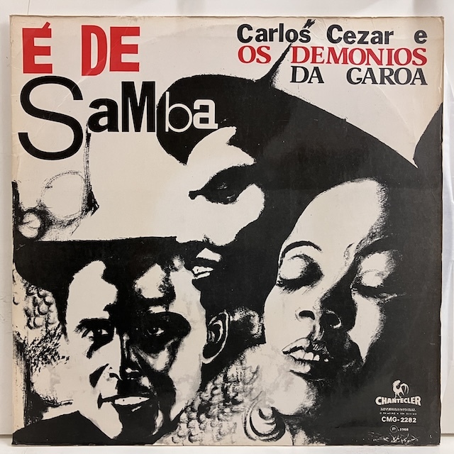 ■即決 BRAZIL Carlos Cezar E Os Demonios Da Garoa / e De Samba CMG-2282 br11642 ブラジル・オリジナル_画像1