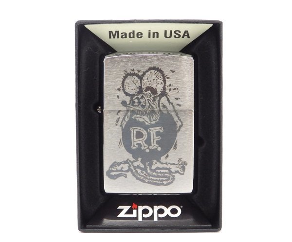 未使用 Zippo/ジッポ RAT FINK/ラットフィンク オイルライター_画像6