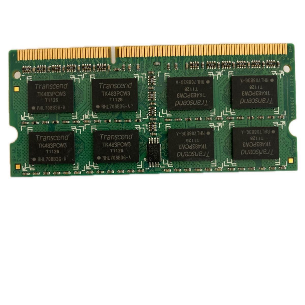 Transcend ノートPC用メモリ DDR3 1333 4GB SO-DIMM CL9【中古】