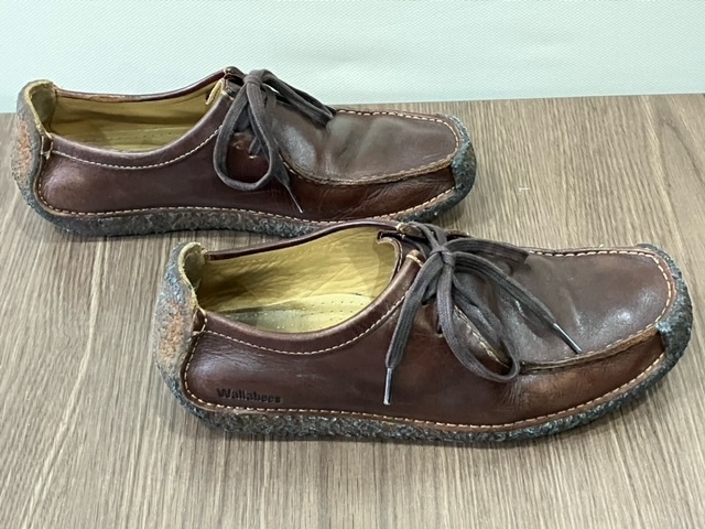 ★【送料無料】CLARKS クラークス ナタリー ワラビー 革靴 UK8 1/2 ドライビングシューズ レザーブーツ_画像5