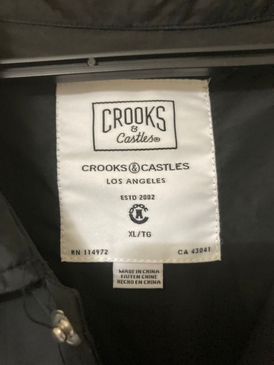 CROOKS &CASTLES コーチジャケット