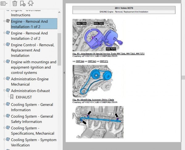 ボルボ XC70  ワークショップマニュアル 整備書 ボディー修理 修理書 配線図の画像2