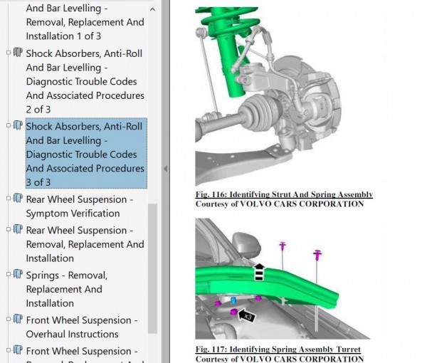 ボルボ XC70  ワークショップマニュアル 整備書 ボディー修理 修理書 配線図の画像3