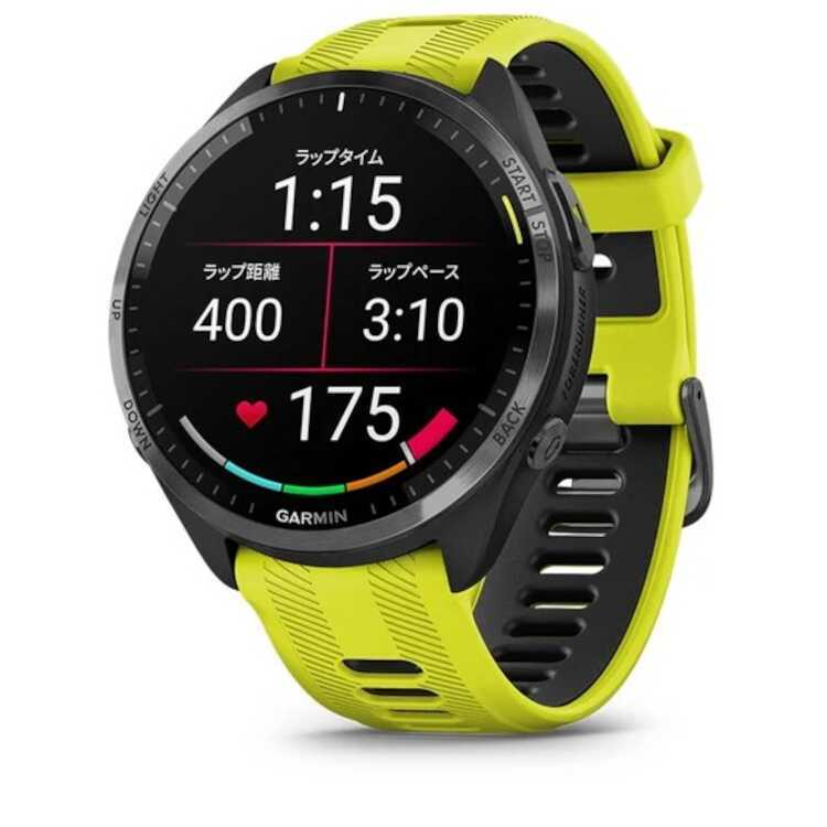 フォアランナー965 日本語正規版 アンプイエロー #010-02809-62 Forerunner 965 Amp Yellow GARMIN 新品 未使用_画像2