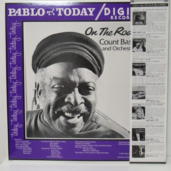 JAZZ LP/帯・ライナー付き美盤/Count Basie And Orchestra - On The Road/Ｂ-11816_画像2