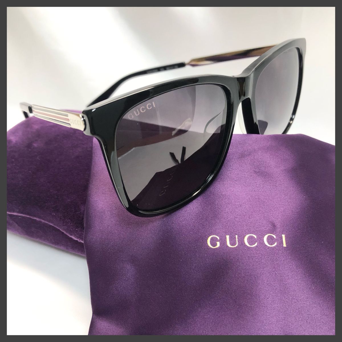 【極美品】　グッチ  GUCCI  サングラス   GG0078SK-002