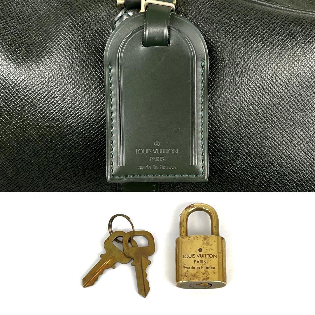 【美品】LOUIS VUITTON ルイヴィトン ボストンバッグ 2way ショルダーバッグ タイガ ケンダル PM M30124 男女兼用 旅行鞄 ビジネス レザー_画像9