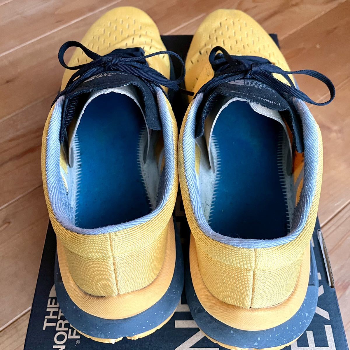 [ prompt decision * used * free shipping ] The North Face ivorub Runner Progres sib27.0cm yellow running shoes insole less THENORTHFACE