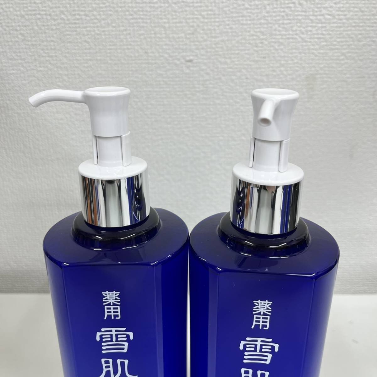 【TK-11923IM】1円 ～ コーセー KOSE 薬用 雪肌精 化粧水 限定スーパービッグサイズ ディスペンサー付ボトル 500ml 2本_画像6