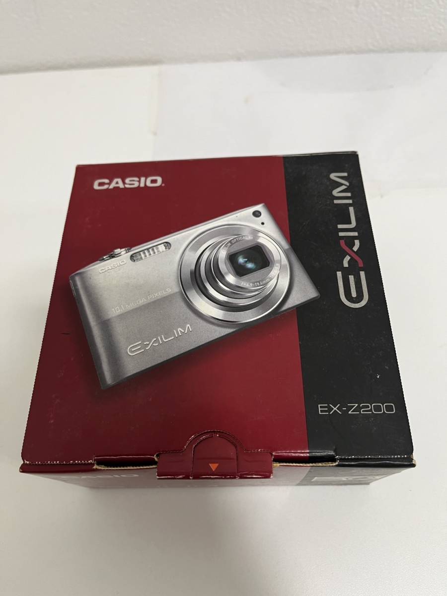 【SOB2710SG】1円～CASIO EX－Z200 動作未確認 中古品 長期保管品 現状品 液晶デジタルカメラ カシオ EXILIM エクシリム 趣味 コレクション_画像10