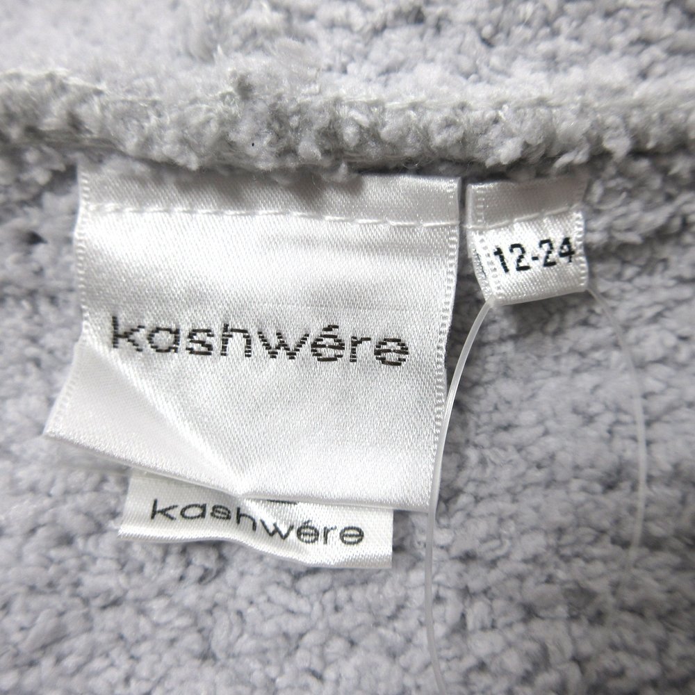 ^v[ beautiful goods ] kashwere (kasi wear ) baby poncho baby! Kids! blue! white!12~24 months! blanket!....