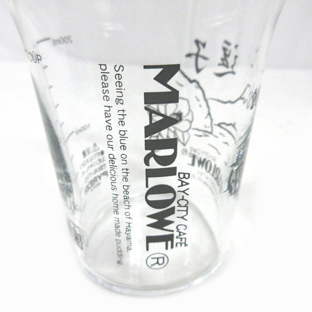 ▲▽計量カップ 2点セット MARLOWE (マーロウ)♪耐熱♪ガラス♪2010年♪電子レンジ可♪調理器具♪キッチングッズの画像4