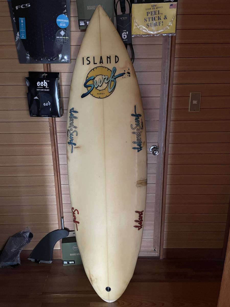 Island surf hawaii レトロビンテージシングル_画像2