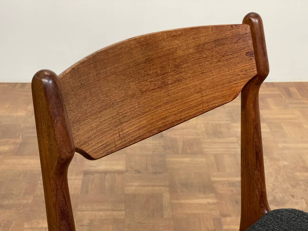 -sr21｜北欧ヴィンテージ チーク無垢 Model49 Erik Buch Dining Chair｜ O.D.Mobler ダイニングチェア デンマーク エリック・バック 名作_画像5