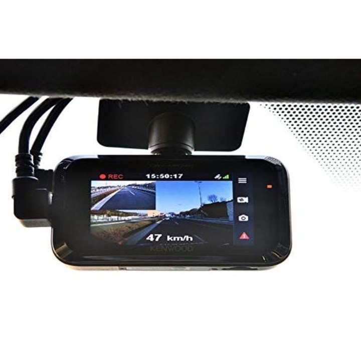 ケンウッド ドライブレコーダー DRV-MR740 前後撮影対応2カメラ フルハイビジョン GPS 駐車監視録画対応 前後200万画素 シガープ_画像2