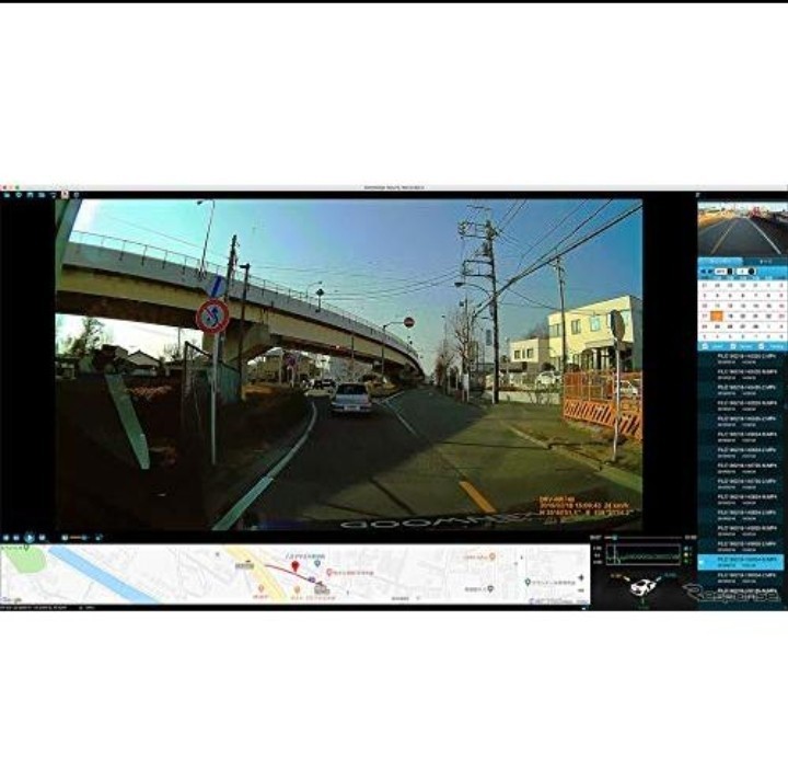 ケンウッド ドライブレコーダー DRV-MR740 前後撮影対応2カメラ フルハイビジョン GPS 駐車監視録画対応 前後200万画素 シガープ_画像3