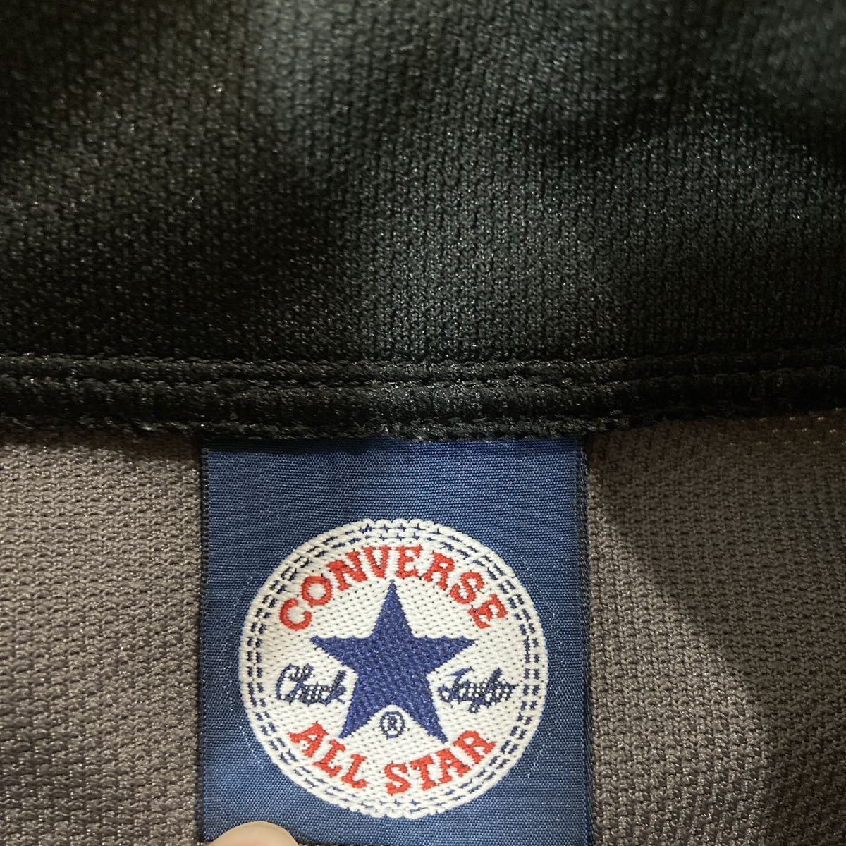 converse ALL STAR コンバース オールスター ジャージ ジップアップ 上下セット セットアップ Sサイズ グレー_画像5