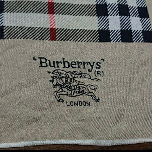 Burberrys ヴィンテージ スカーフ シルク100% ノバチェック 大判 BURBERRY バーバリーズ