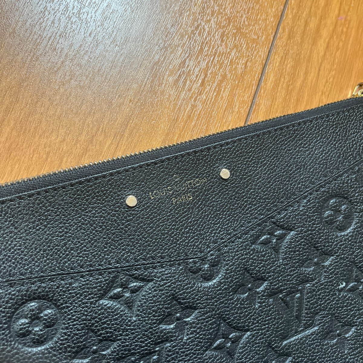 LOUIS VUITTON モノグラム アンプラント デイリーポーチ M62937 クラッチバッグ セカンドバッグ(検:ルイヴィトン 時計 財布 ショルダー)_画像3