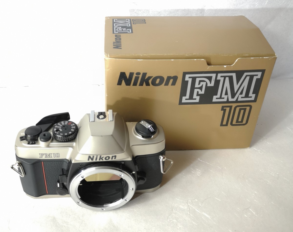  ニコン NIKON FM10 ボディ シャッターOK フィルム カメラ 現状品_画像1