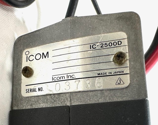 【中古品】(※動作未確認)アイコム　ICOＭ　トランシーバー　IC-2500D【送料別】FD0964_画像5