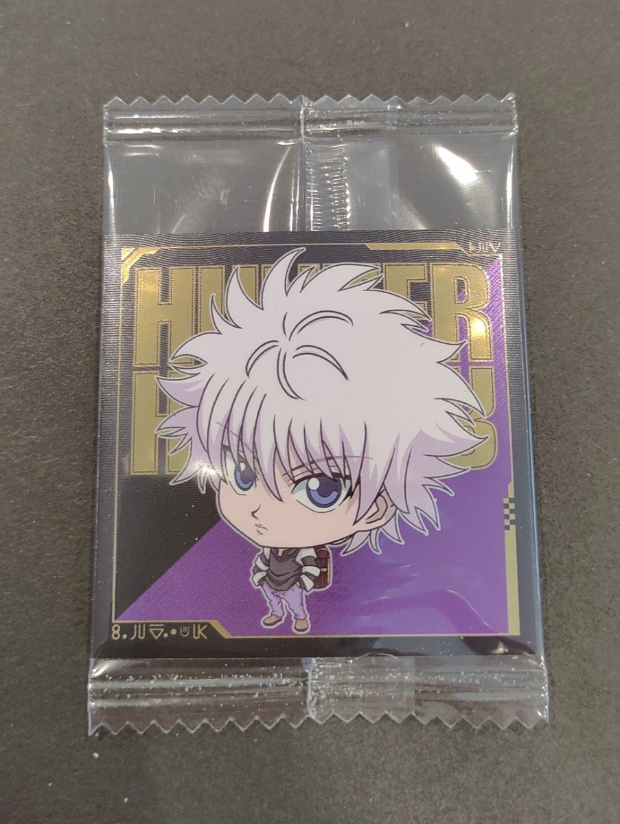 【送料63円〜】　HH4-11　HUNTER×HUNTER　ウエハース　シール　にふぉるめ　ハンターハンター　キルア_画像1