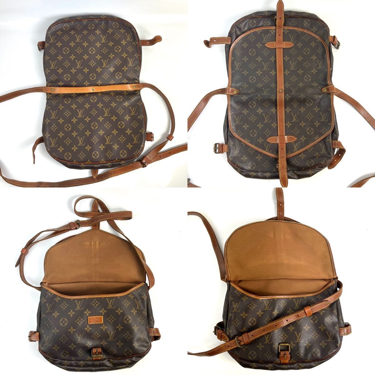 LOUIS VUITTON ルイヴィトン　モノグラム　ソミュール30 ショルダーバッグ　レディース　ブランド　正規品　中古品