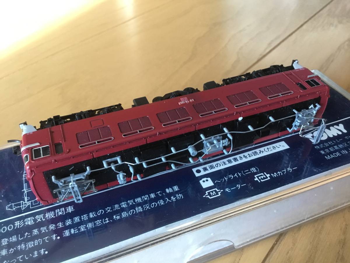 〈〈TOMIX 電気機関車 ED76 1000番台(M車 旧製品)〉〉の画像4