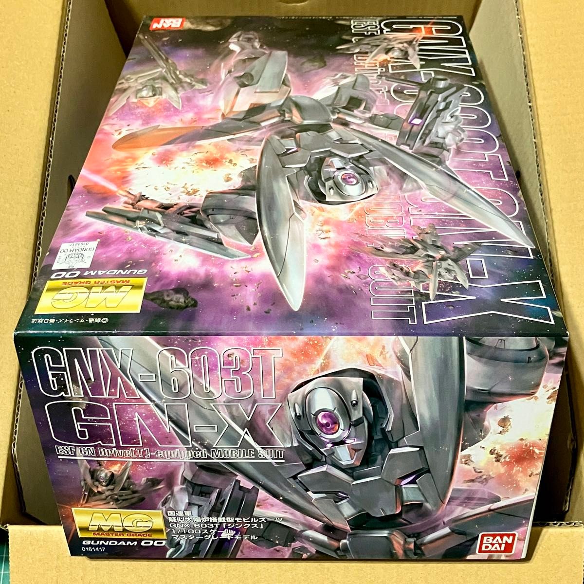 未組立 【箱にテープあり】1/100 MG GNX-603T ジンクス 「機動 未組立 【箱にテープあり】1/100 MG GNX-603T ジンクス 「機動