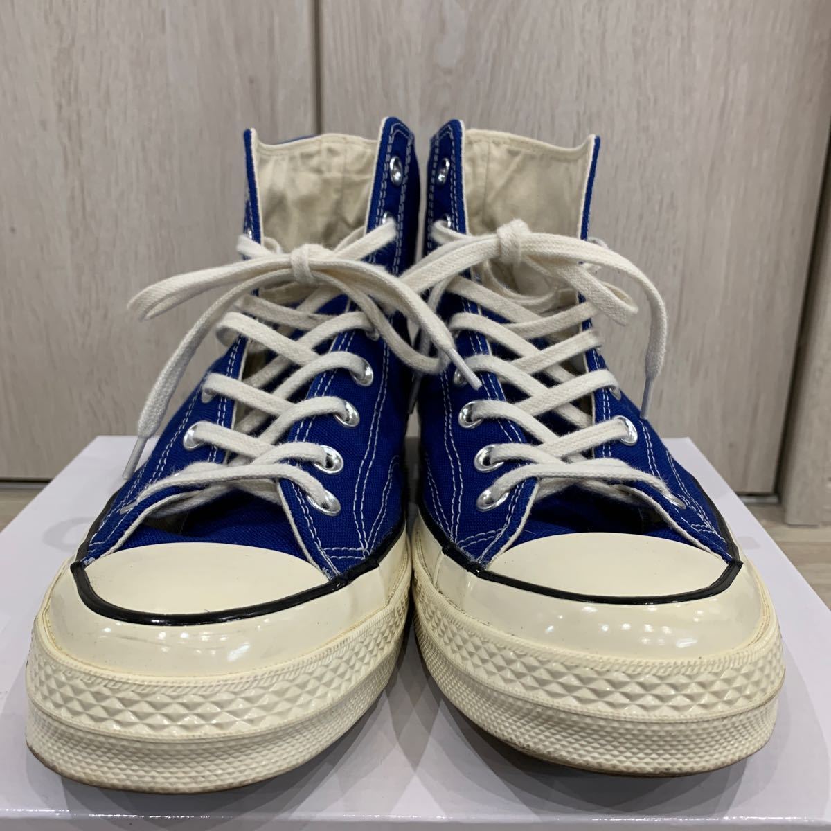 美中古 CT70 27.5cm チャックテイラー ラッシュブルー 168509C コンバース オースターHi ハイカットconverse chuck tayler _画像3