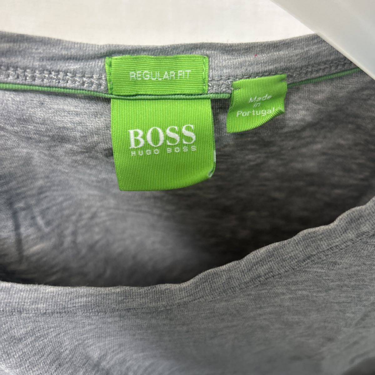 hugo boss グレー　ヒューゴ　ボス　tシャツ アメリカ現地購入_画像3