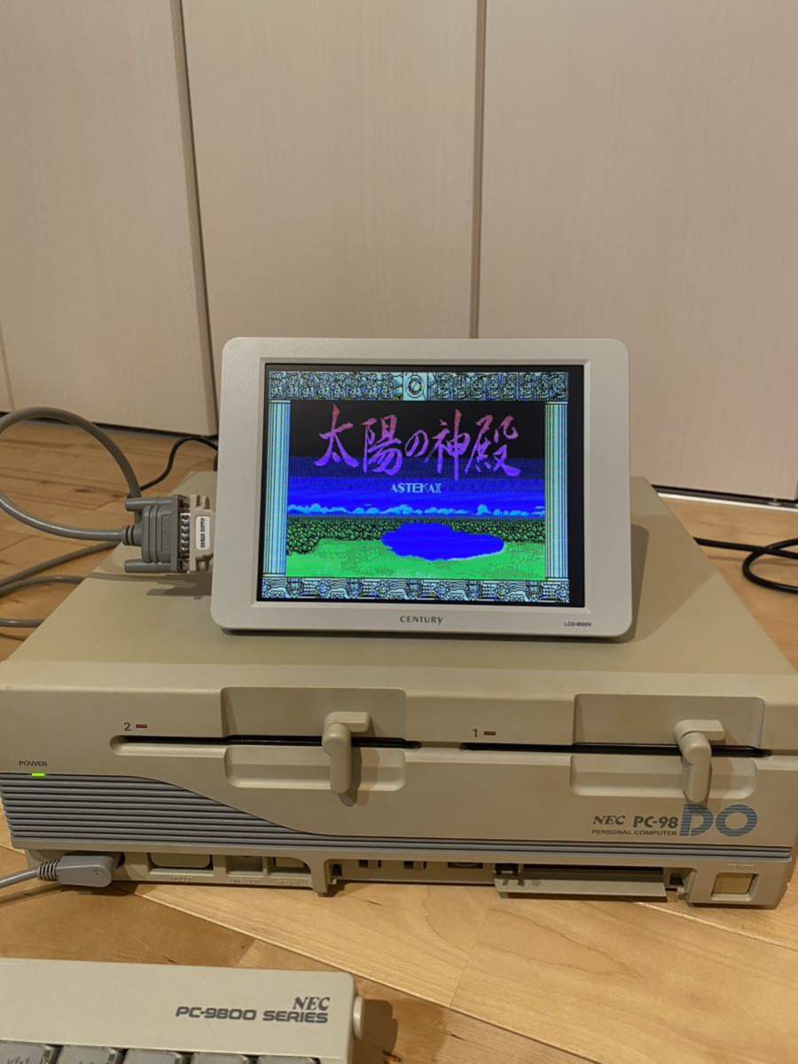 NEC PC-98DO（本体のみ）を出品します。98モード、88モードそれぞれ動作確認済み。コレクションとして保管していたものを出品いたします。_画像10