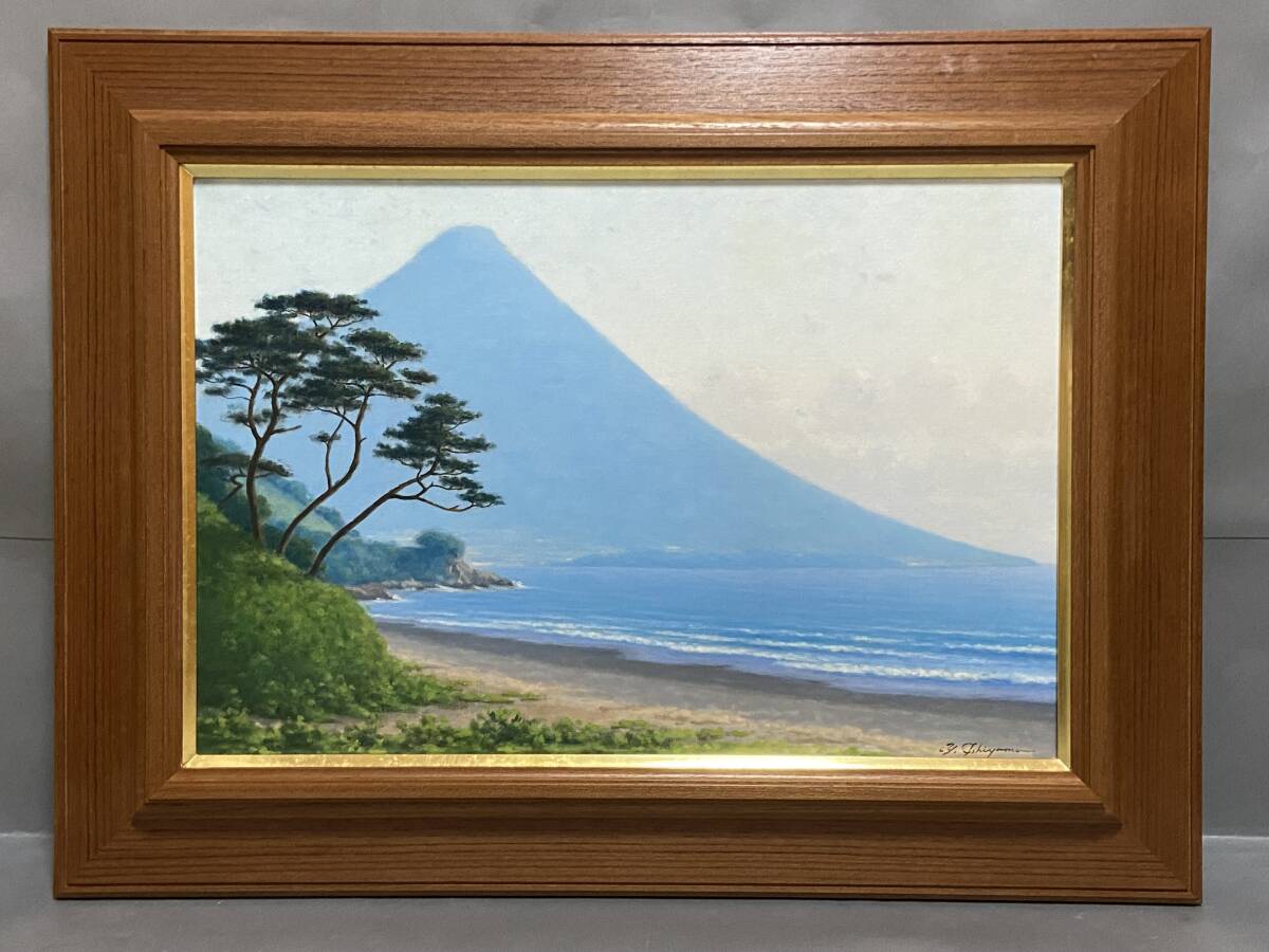 Yahoo!オークション - 【純】石山 義秀「油彩12号”冨士を望む Yahoo!オークション - 【純】石山 義秀「油彩12号”冨士を望む