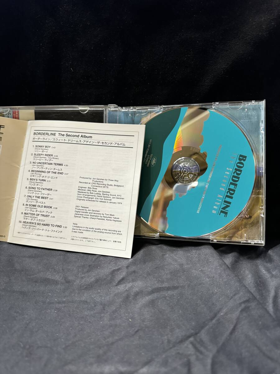 BORDERLINE The Second Album ボーダーライン 日本盤　中古CD　ケースに割れがあるものがあります_画像3