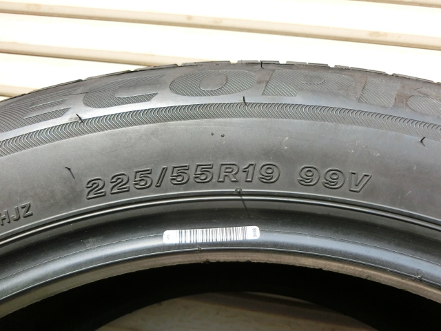 ★ 225/55R19 ★ 1本 ★ ブリヂストン ★ ECOPIA H/L 422+ 2022年製 約9分山 225/55/19 225/55-19の画像4