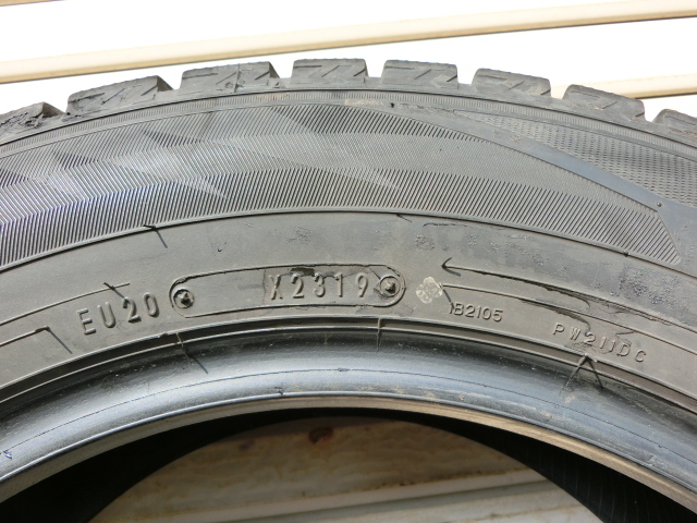 ★ 205/60R16 ★ 4本セット!! ★ DUNLOP ★ WINTER MAXX02　2019年製　約8分山　205/60/16　205/60-16_画像6