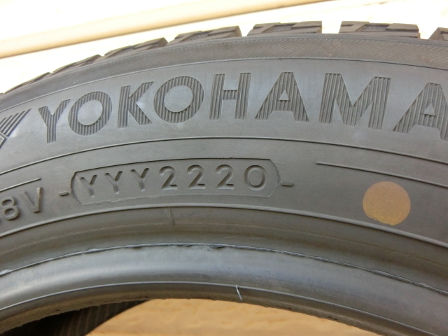 ★ 155/65R14 ★ 4本セット!! ★ YOKOHAMA ★ iceGUARD iG50+　約9.8分山　2020年製　程度がいいタイヤです。　155/65/14_画像7