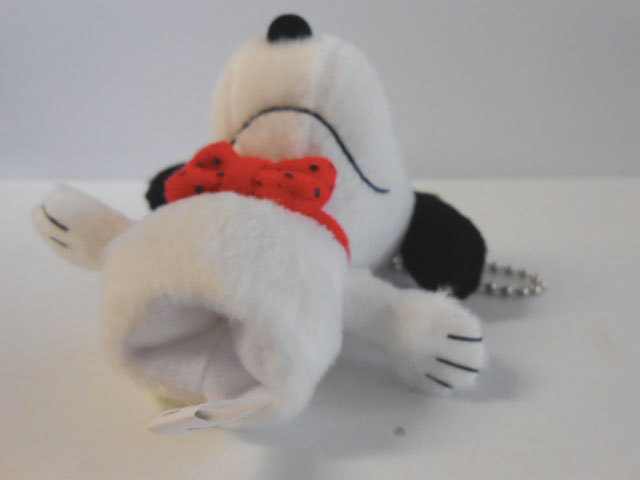 ♯Kyj25BDスヌーピーフィンガーパペットキーチェーン2:1種SNOOPY♂システムサービス♀400円〓017552_b_画像3