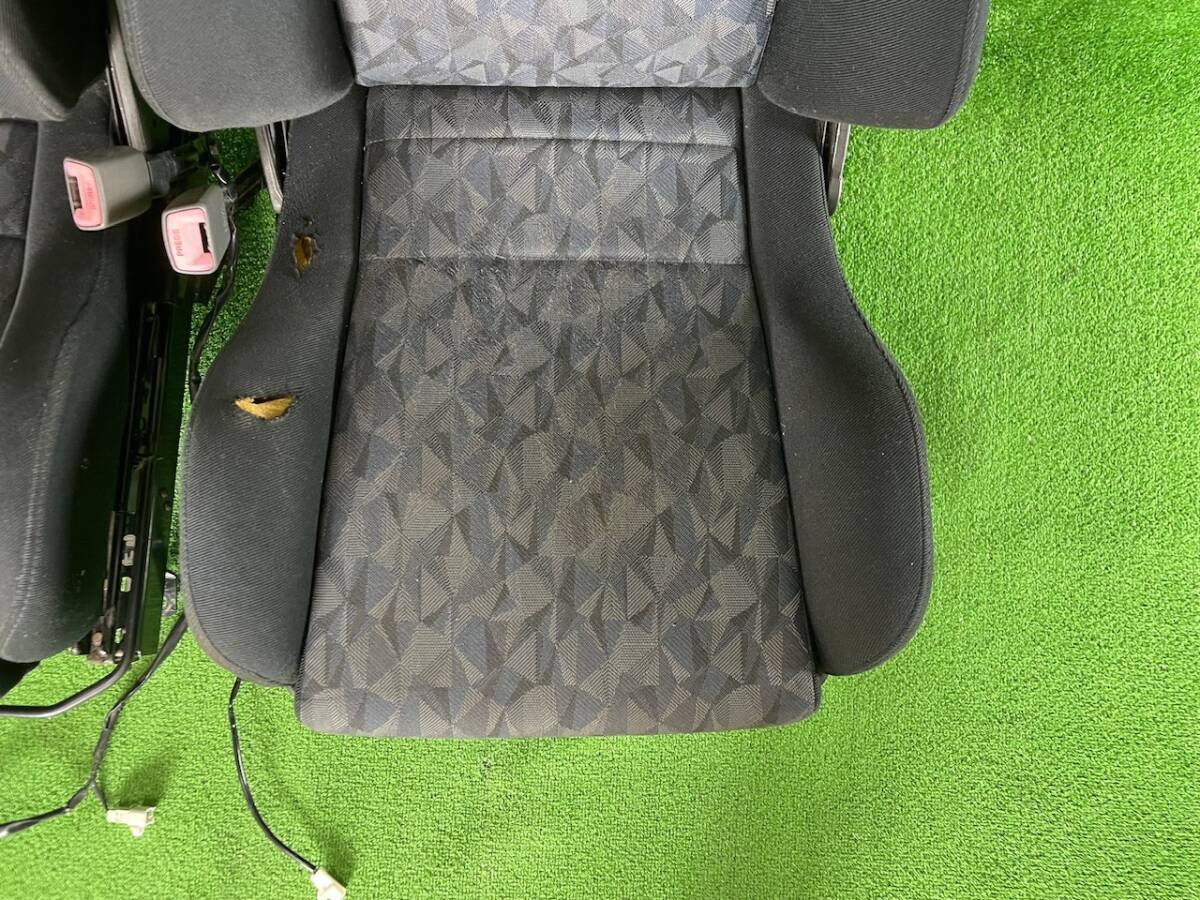 NHW20 プリウス RECARO シート左右 運転席 助手席 RECARO レカロ 2080.353.1の画像6