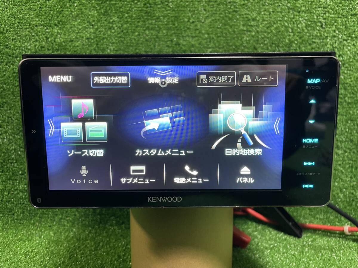 KENWOOD 2021年 MDV-M807HDW メモリーナビ フルセグ Bluetooth DVD 地デジ ケンウッド　送料無料 (S)_画像3