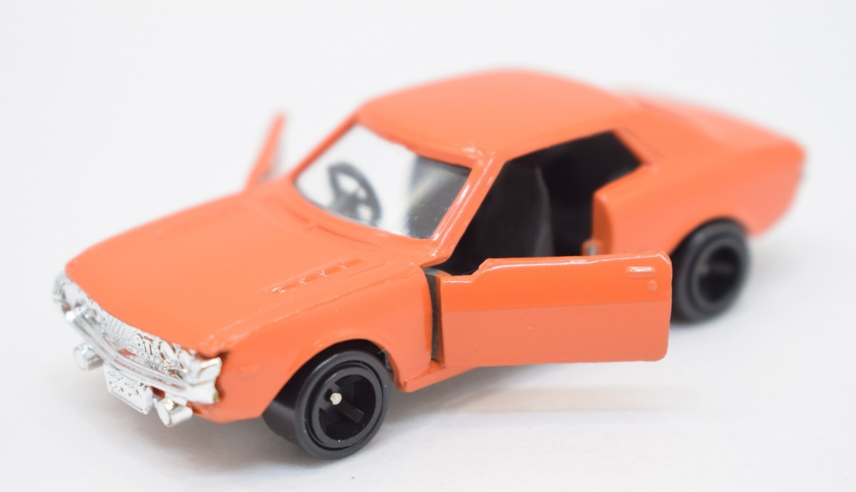 TOMICA トミカ TAM トヨタ博物館 トヨタ CELICA 1600GT セリカ 1/60 No 26 日本製 元箱付 オレンジ ミニカー だるまセリカ 特注RK-449T/612_画像2