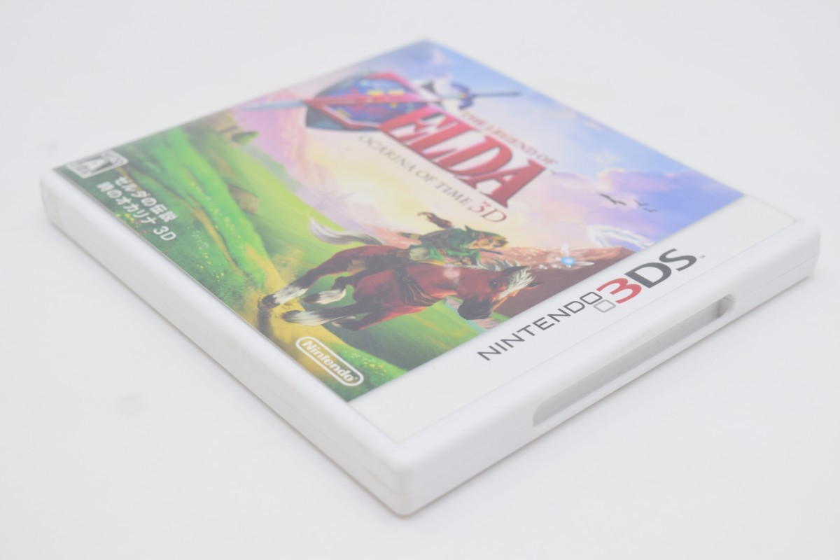3DS 帯付 ゼルダの伝説 時のオカリナ 3D 取説 ケース付 動作品 任天堂 NINTENDO ゲーム ソフト アクション アドベンチャー RK-199N/612_画像7